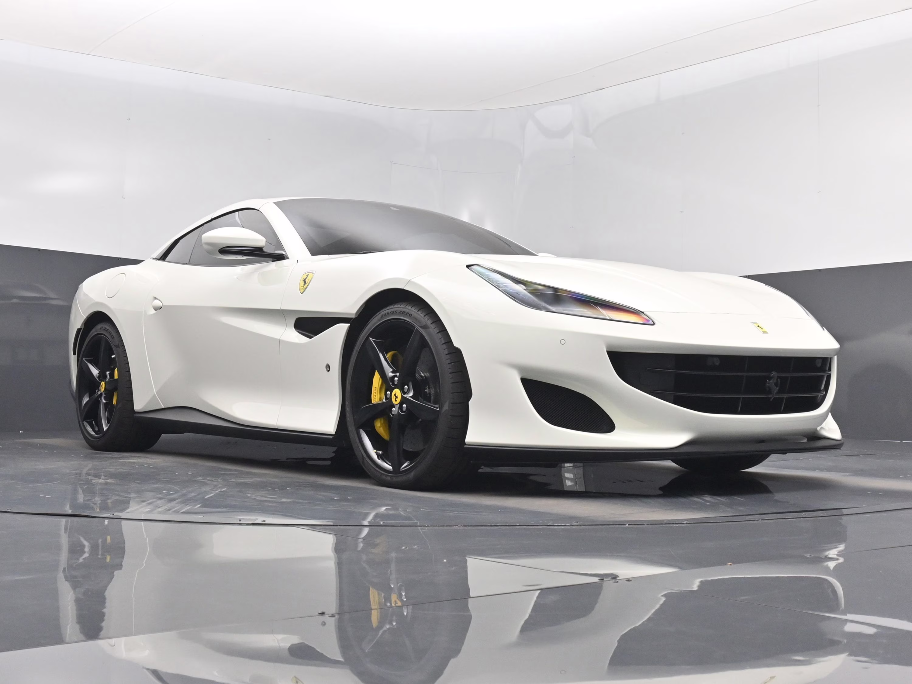 2020 White Ferrari Portofino Base RWD Convertible