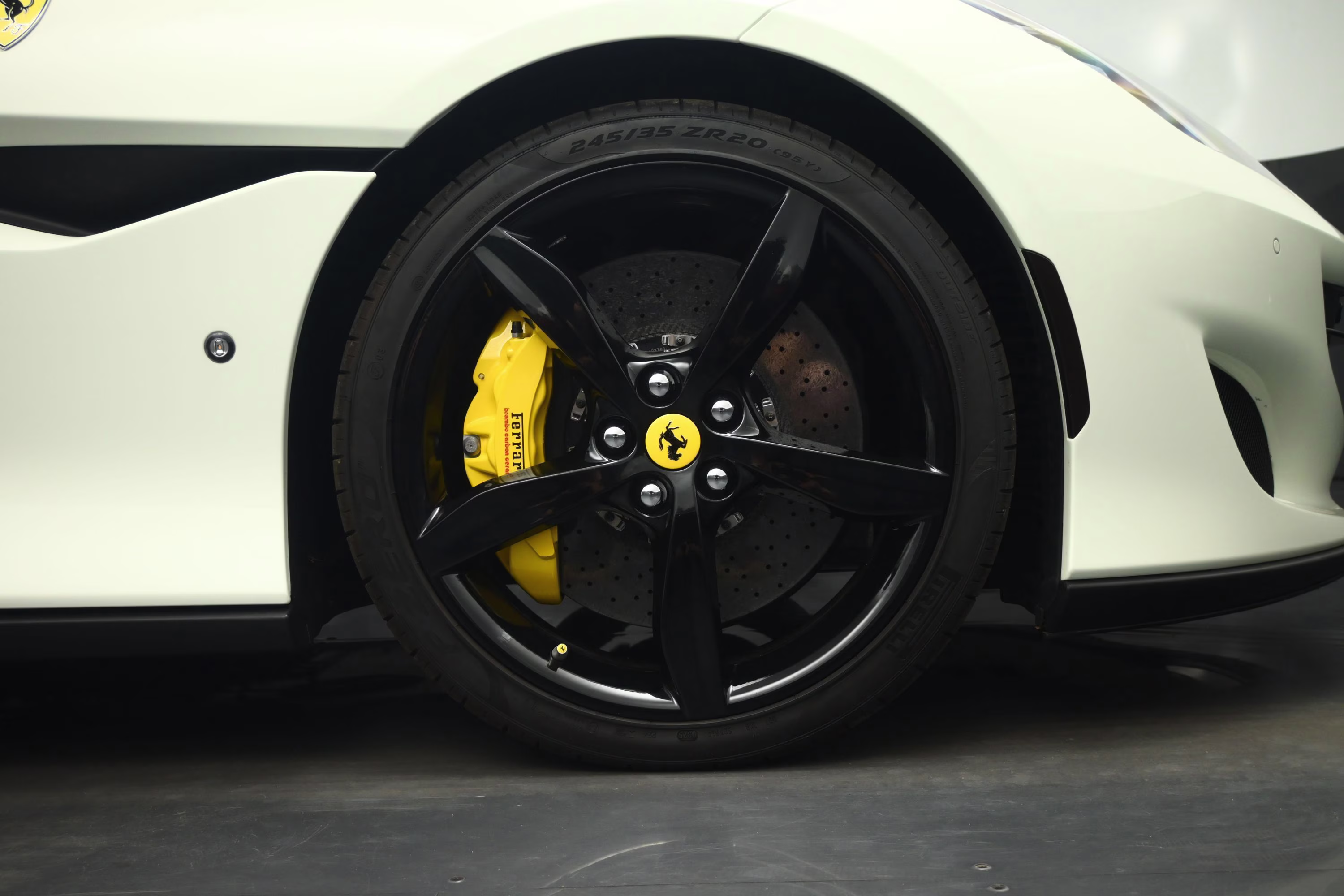 2020 White Ferrari Portofino Base RWD Convertible