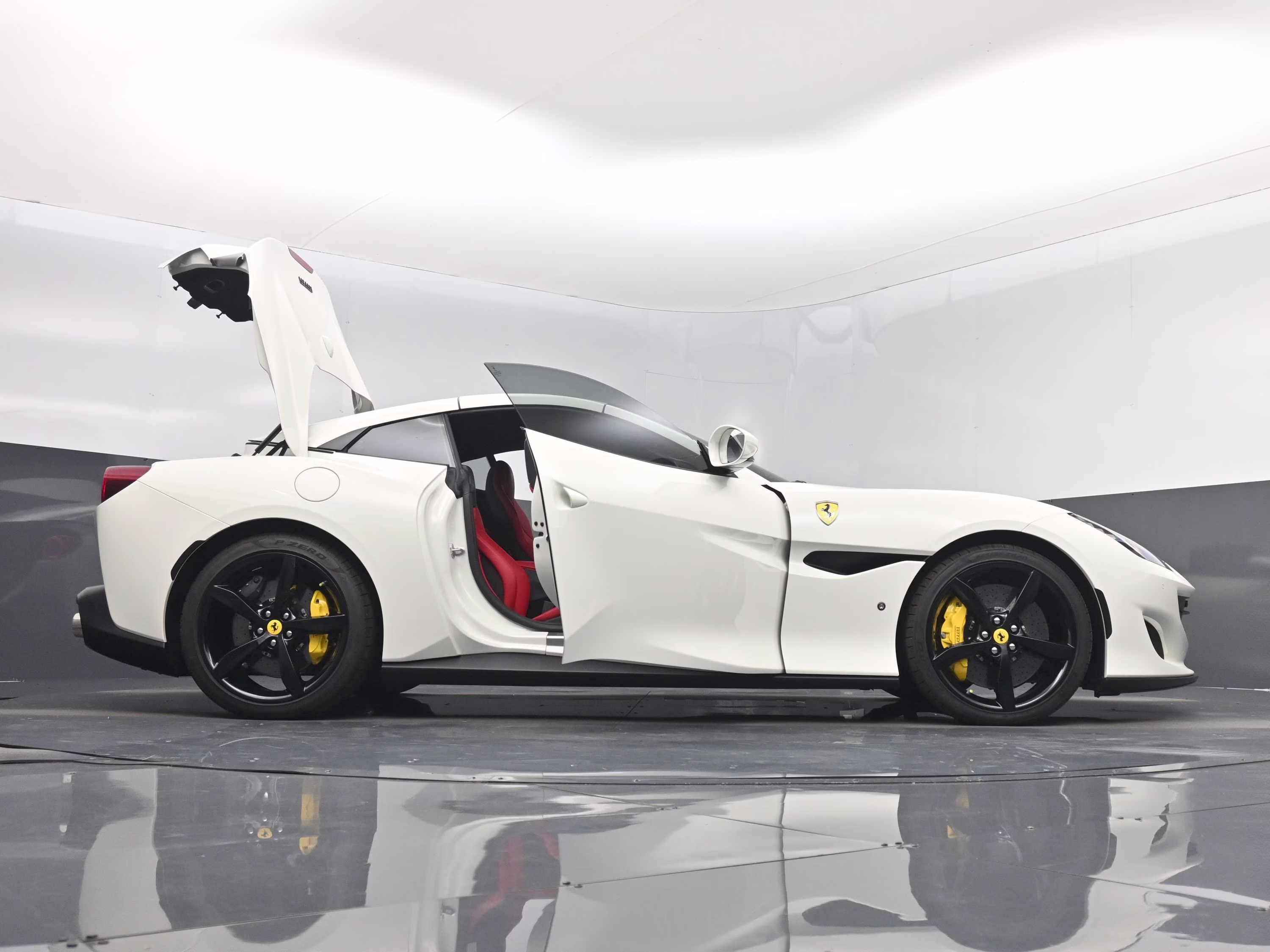 2020 White Ferrari Portofino Base RWD Convertible