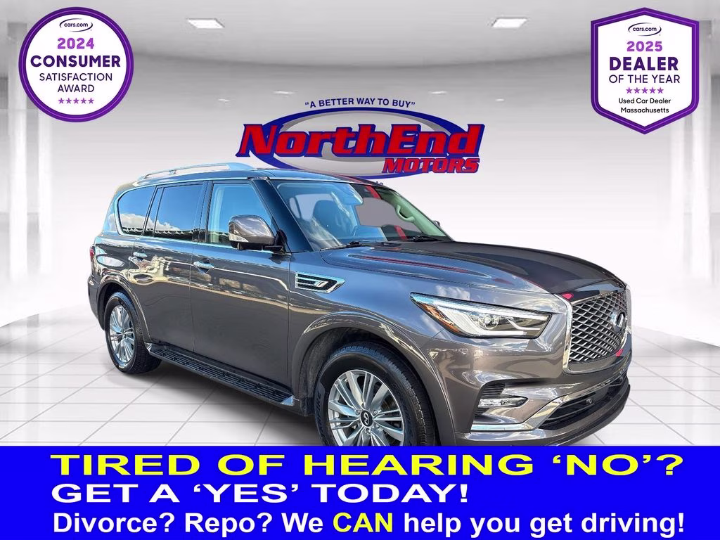 2024 Anthracite Gray INFINITI QX80 LUXE 4X4 SUV