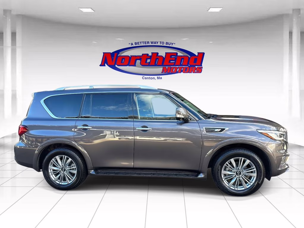 2024 Anthracite Gray INFINITI QX80 LUXE 4X4 SUV