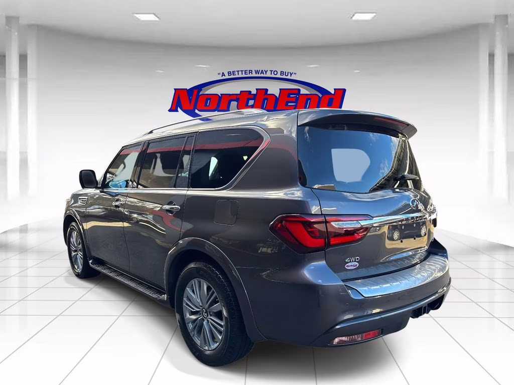 2024 Anthracite Gray INFINITI QX80 LUXE 4X4 SUV