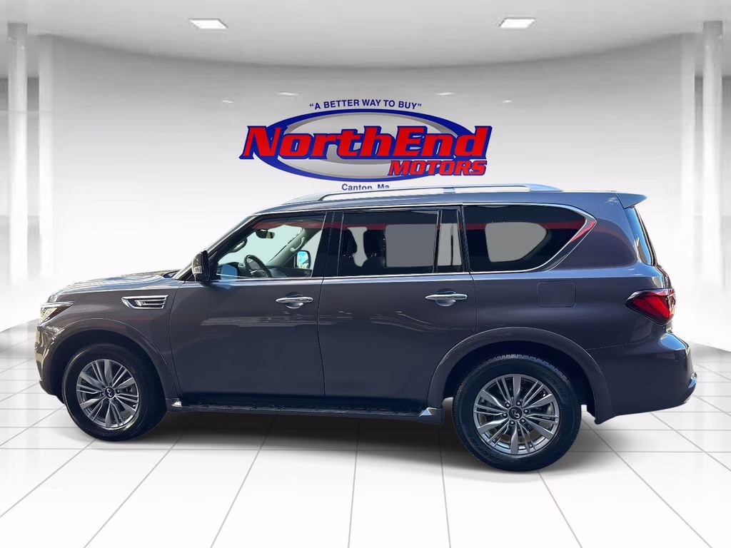 2024 Anthracite Gray INFINITI QX80 LUXE 4X4 SUV
