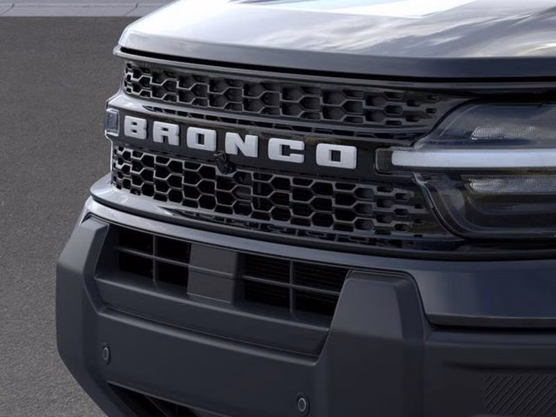 2025 Shadow Black Ford Bronco Sport Outer Banks 4X4 SUV
