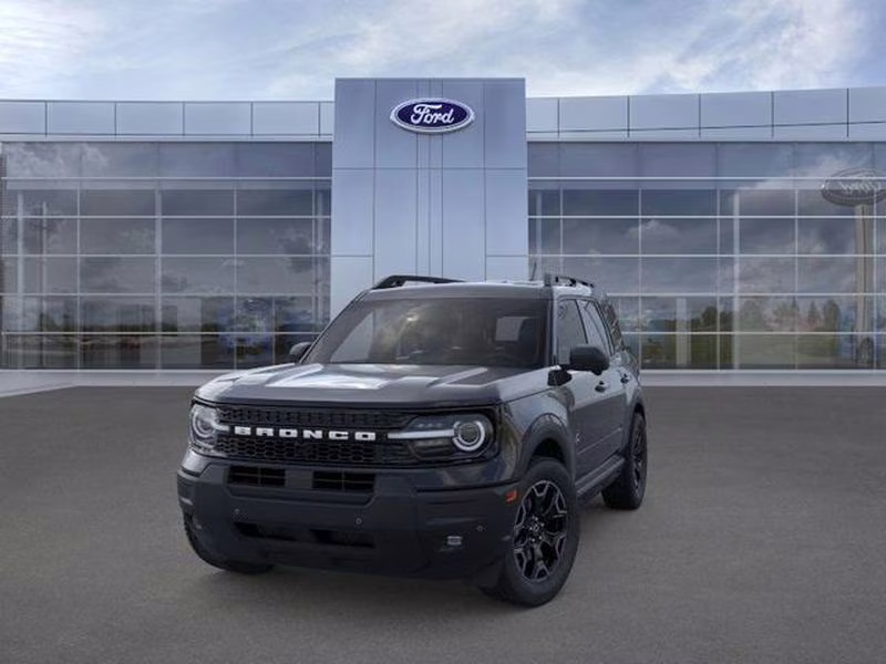 2025 Shadow Black Ford Bronco Sport Outer Banks 4X4 SUV