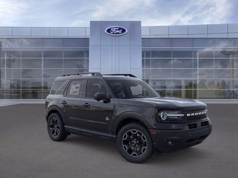 2025 Shadow Black Ford Bronco Sport Outer Banks 4X4 SUV