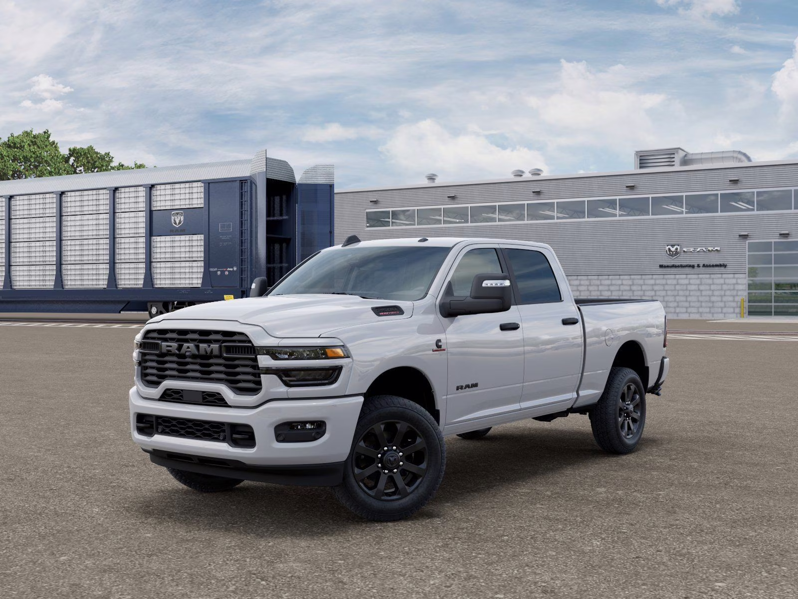 2026 Bright White Clearcoat Ram 2500 Big Horn 4X4 Truck