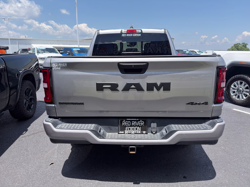 2025 Billet Silver Metallic Clearcoat Ram 1500 Big Horn 4X4 Truck