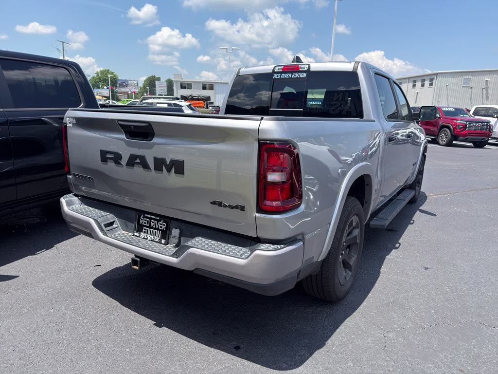 2025 Billet Silver Metallic Clearcoat Ram 1500 Big Horn 4X4 Truck