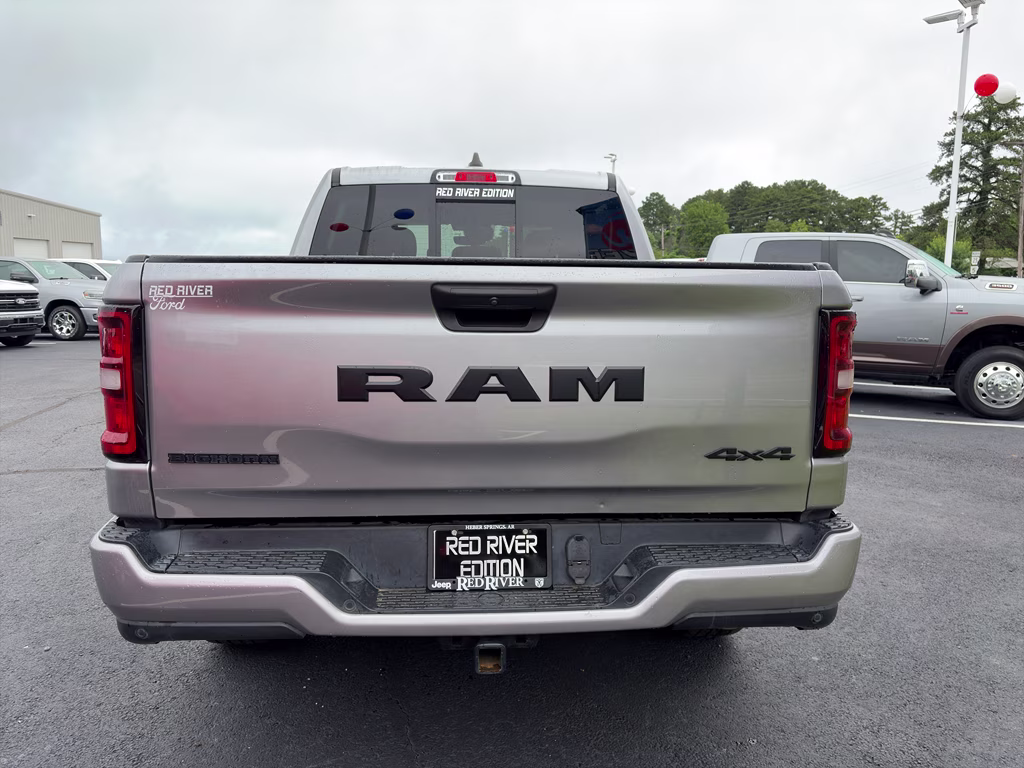 2025 Billet Silver Metallic Clearcoat Ram 1500 Big Horn 4X4 Truck