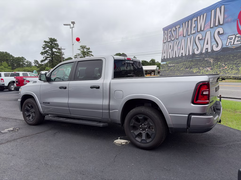 2025 Billet Silver Metallic Clearcoat Ram 1500 Big Horn 4X4 Truck