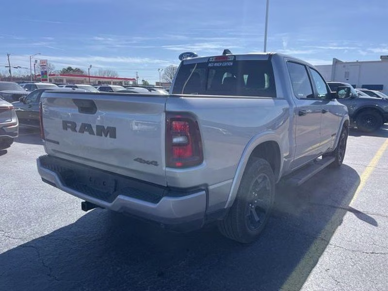 2025 Billet Silver Metallic Clearcoat Ram 1500 Big Horn/long horn 4X4 Truck