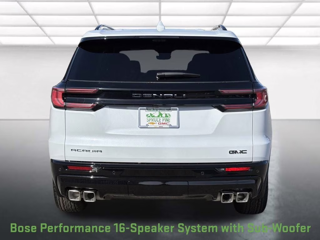 2026 Glacier White Tricoat GMC Acadia Denali Ultimate FWD SUV