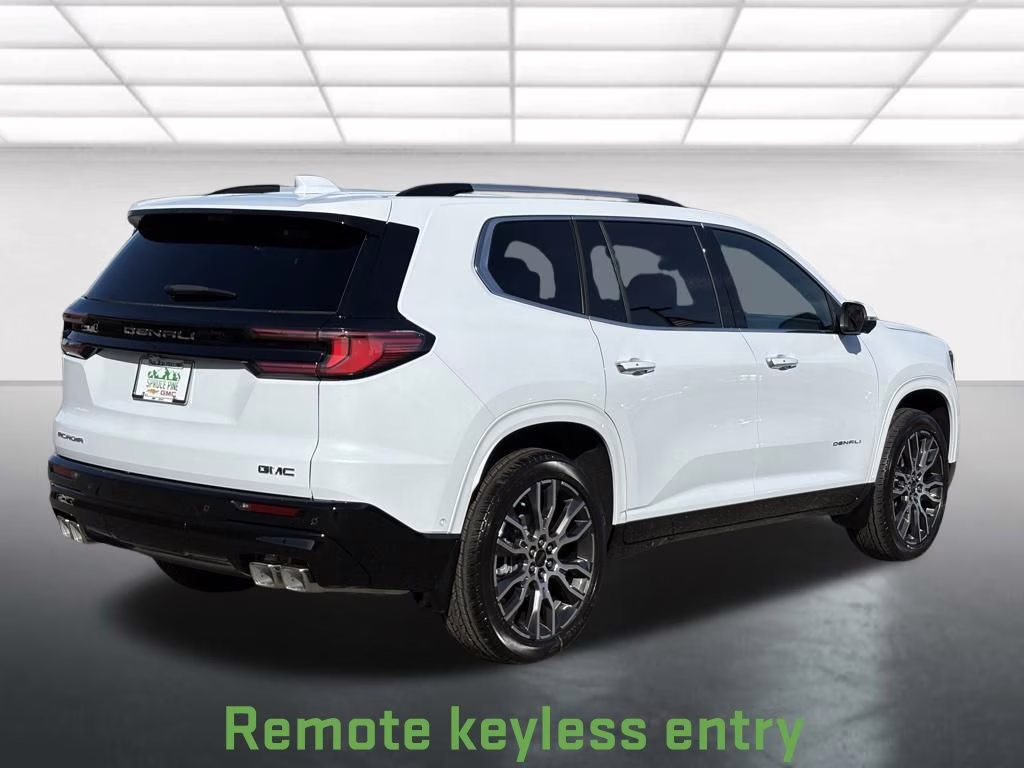 2026 Glacier White Tricoat GMC Acadia Denali Ultimate FWD SUV