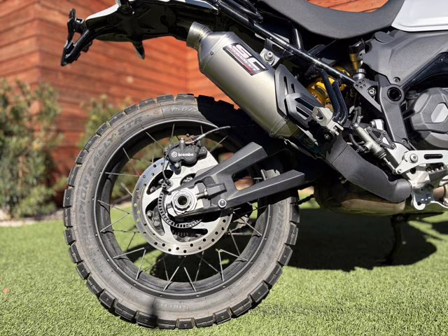 2023 Matte Star White Ducati DesertX 937