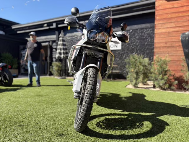 2023 Matte Star White Ducati DesertX 937