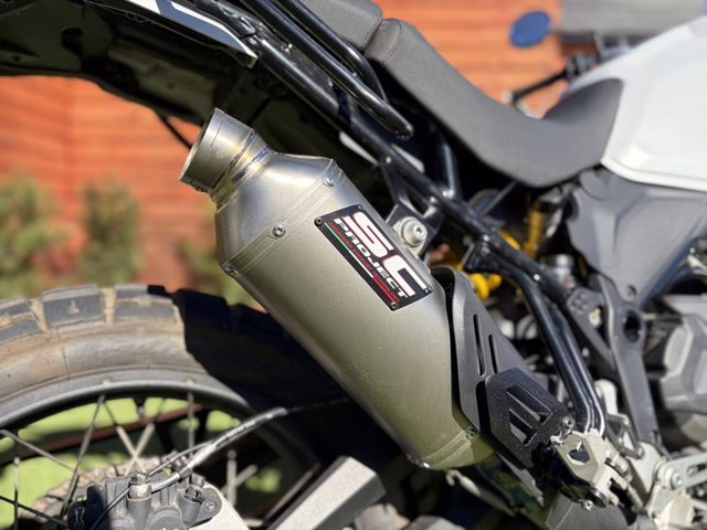 2023 Matte Star White Ducati DesertX 937