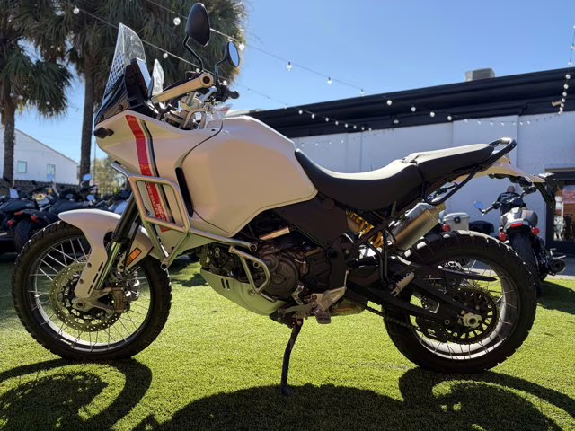 2023 Matte Star White Ducati DesertX 937