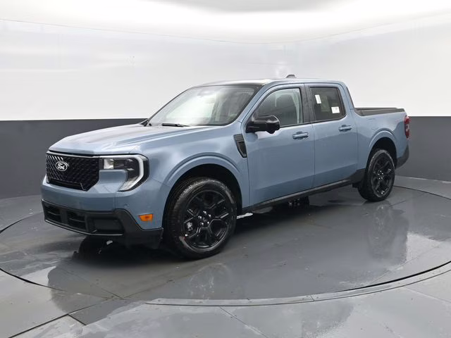 2025 Azure Gray Metallic Tri-Coat Ford Maverick Lariat AWD Truck