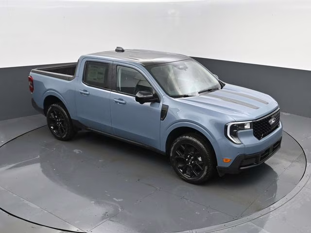 2025 Azure Gray Metallic Tri-Coat Ford Maverick Lariat AWD Truck