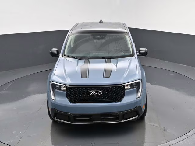 2025 Azure Gray Metallic Tri-Coat Ford Maverick Lariat AWD Truck