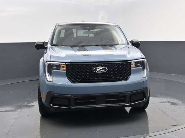 2025 Azure Gray Metallic Tri-Coat Ford Maverick Lariat AWD Truck