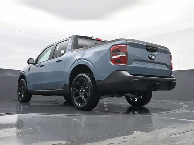 2025 Azure Gray Metallic Tri-Coat Ford Maverick Lariat AWD Truck