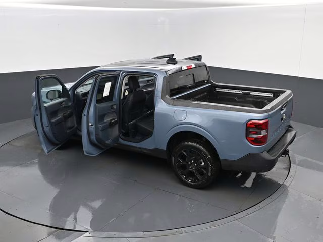 2025 Azure Gray Metallic Tri-Coat Ford Maverick Lariat AWD Truck