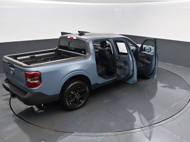 2025 Azure Gray Metallic Tri-Coat Ford Maverick Lariat AWD Truck