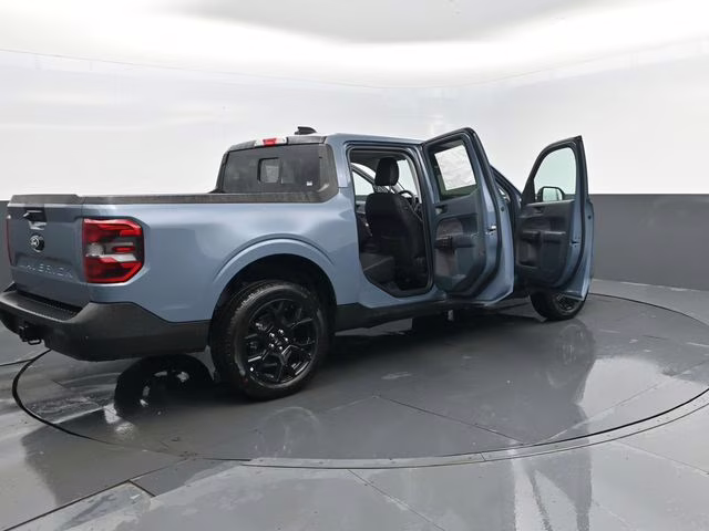 2025 Azure Gray Metallic Tri-Coat Ford Maverick Lariat AWD Truck