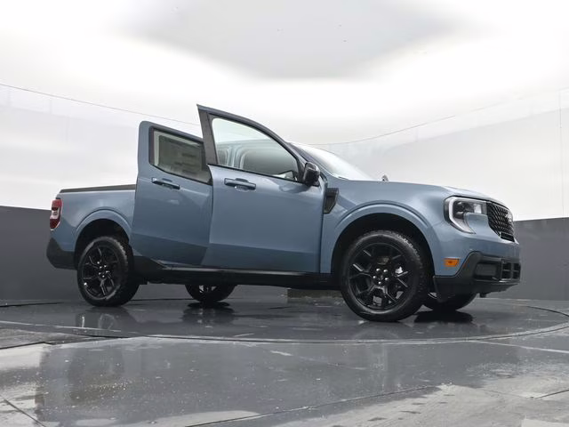 2025 Azure Gray Metallic Tri-Coat Ford Maverick Lariat AWD Truck