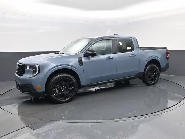 2025 Azure Gray Metallic Tri-Coat Ford Maverick Lariat AWD Truck