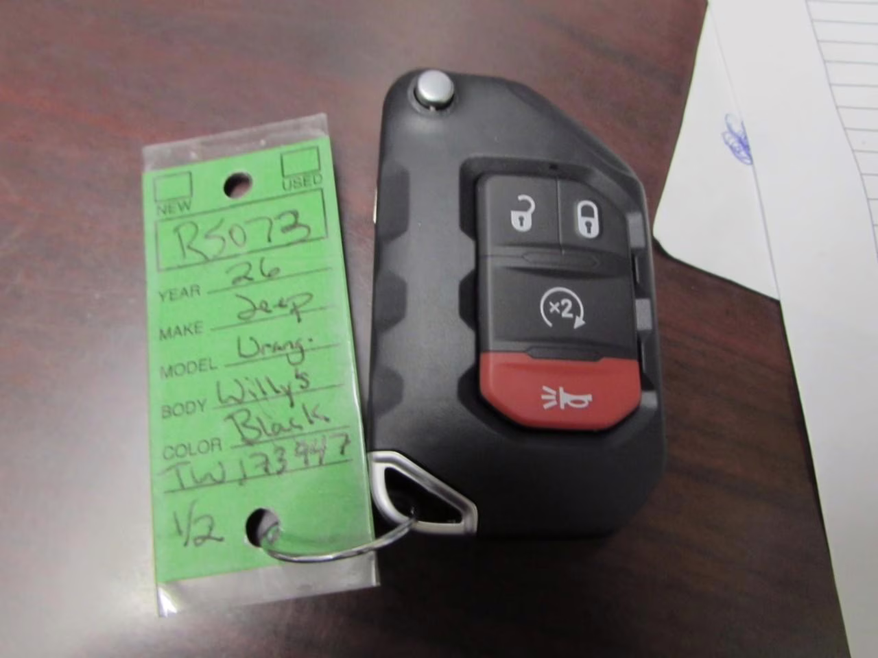 2026 Black Clearcoat Jeep Wrangler Willys 4X4 SUV