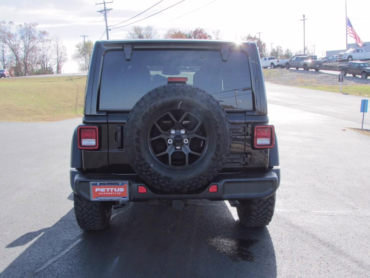 2026 Black Clearcoat Jeep Wrangler Willys 4X4 SUV