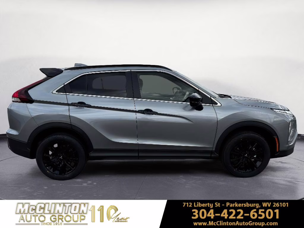2026 Mercury Gray Metallic Mitsubishi Eclipse Cross Black Edition 4X4 SUV