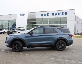 2026 Vapor Blue Ford Explorer Tremor 4X4 SUV