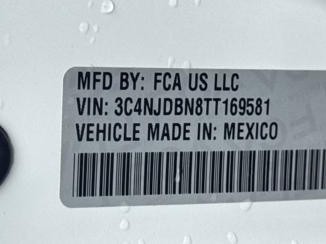 2026 Bright White Clearcoat Jeep Compass Latitude Altitude 4X4 SUV