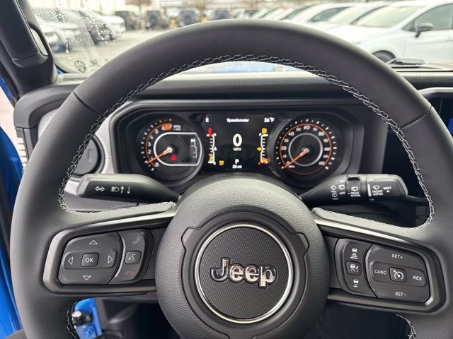 2026 Hydro Blue Pearlcoat Jeep Wrangler Willys 4X4 Convertible