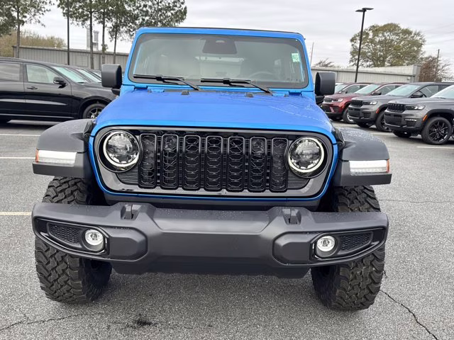 2026 Hydro Blue Pearlcoat Jeep Wrangler Willys 4X4 Convertible