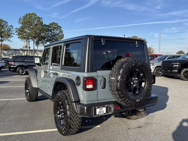 2026 Anvil Clearcoat Jeep Wrangler Willys 4X4 Convertible