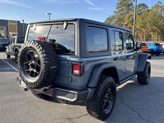 2026 Anvil Clearcoat Jeep Wrangler Willys 4X4 Convertible