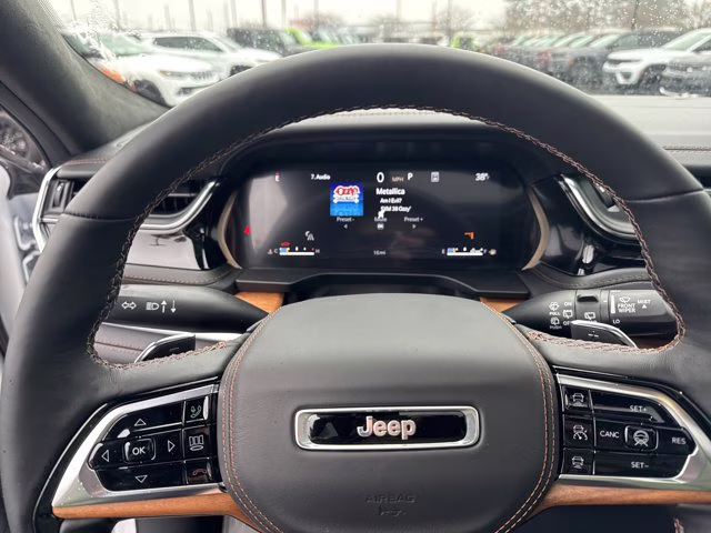 2025 Bright White Clearcoat Jeep Grand Cherokee Summit Reserve 4X4 SUV