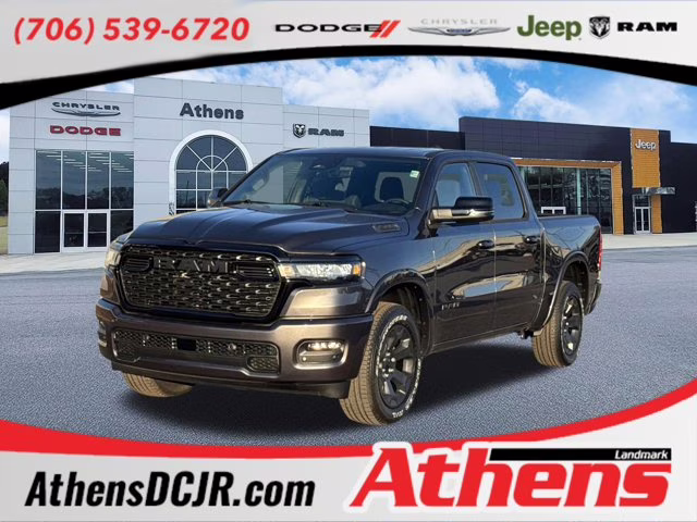 2026 Granite Crystal Metallic Clearcoat Ram 1500 Big Horn 4X4 Truck