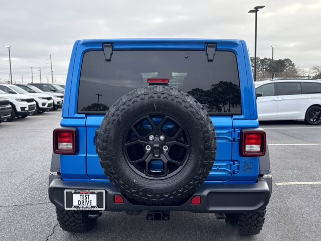 2026 Hydro Blue Pearlcoat Jeep Wrangler Willys 4X4 Convertible