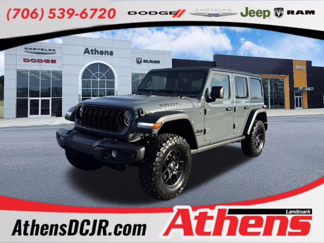 2026 Anvil Clearcoat Jeep Wrangler Willys 4X4 Convertible