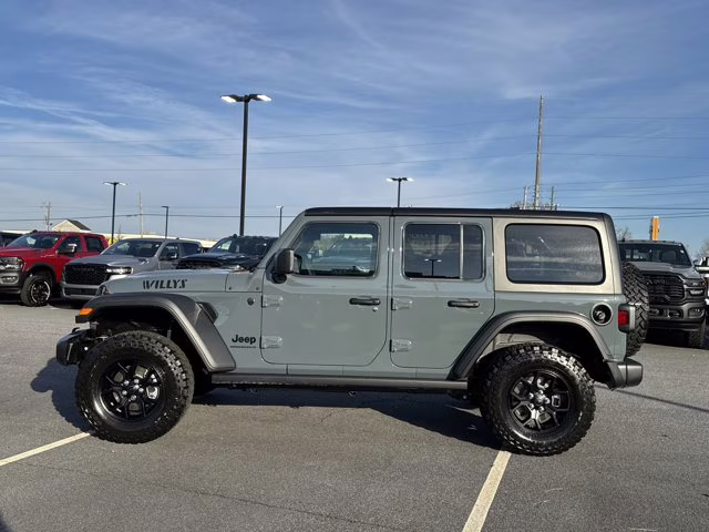 2026 Anvil Clearcoat Jeep Wrangler Willys 4X4 Convertible