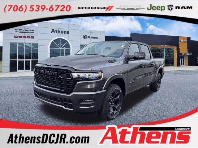 2026 Granite Crystal Metallic Clearcoat Ram 1500 Big Horn 4X4 Truck