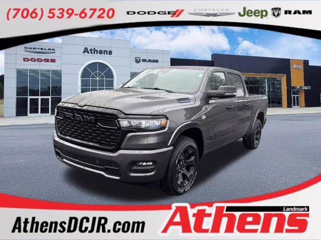 2026 Granite Crystal Metallic Clearcoat Ram 1500 Big Horn 4X4 Truck