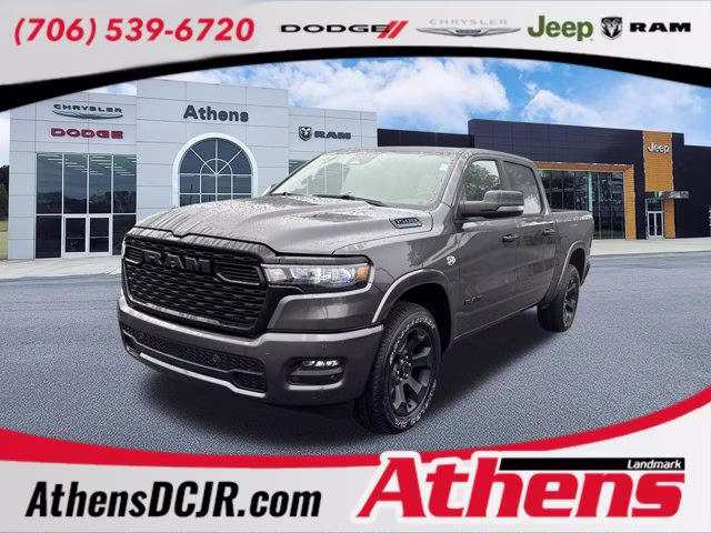 2026 Granite Crystal Metallic Clearcoat Ram 1500 Big Horn 4X4 Truck