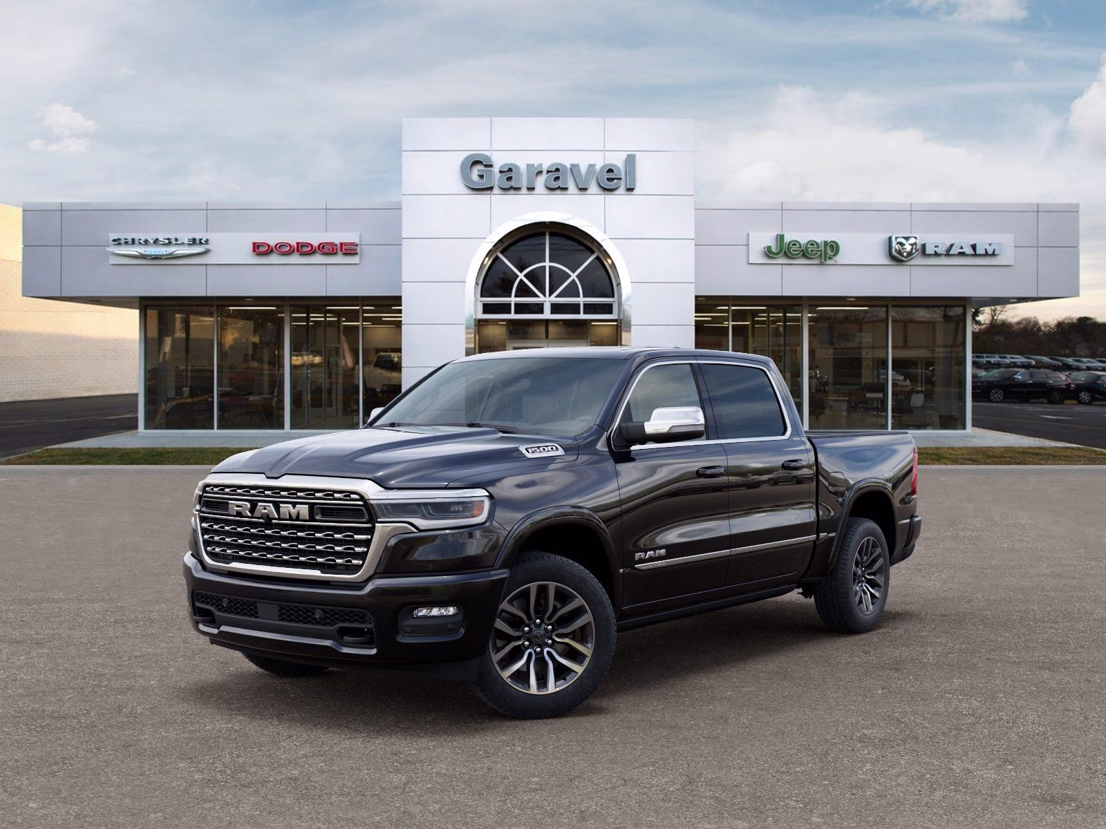 2026 Diamond Black Crystal Pearlcoat Ram 1500 Limited 4X4 Truck